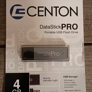 Centon 4GB DataStick Pro Portable Flash Drive Brand New Sealed